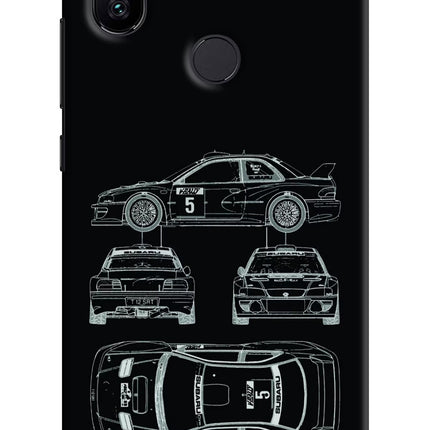 WRC'99 Mi A2 Hard Case Back Cover by Casekaro