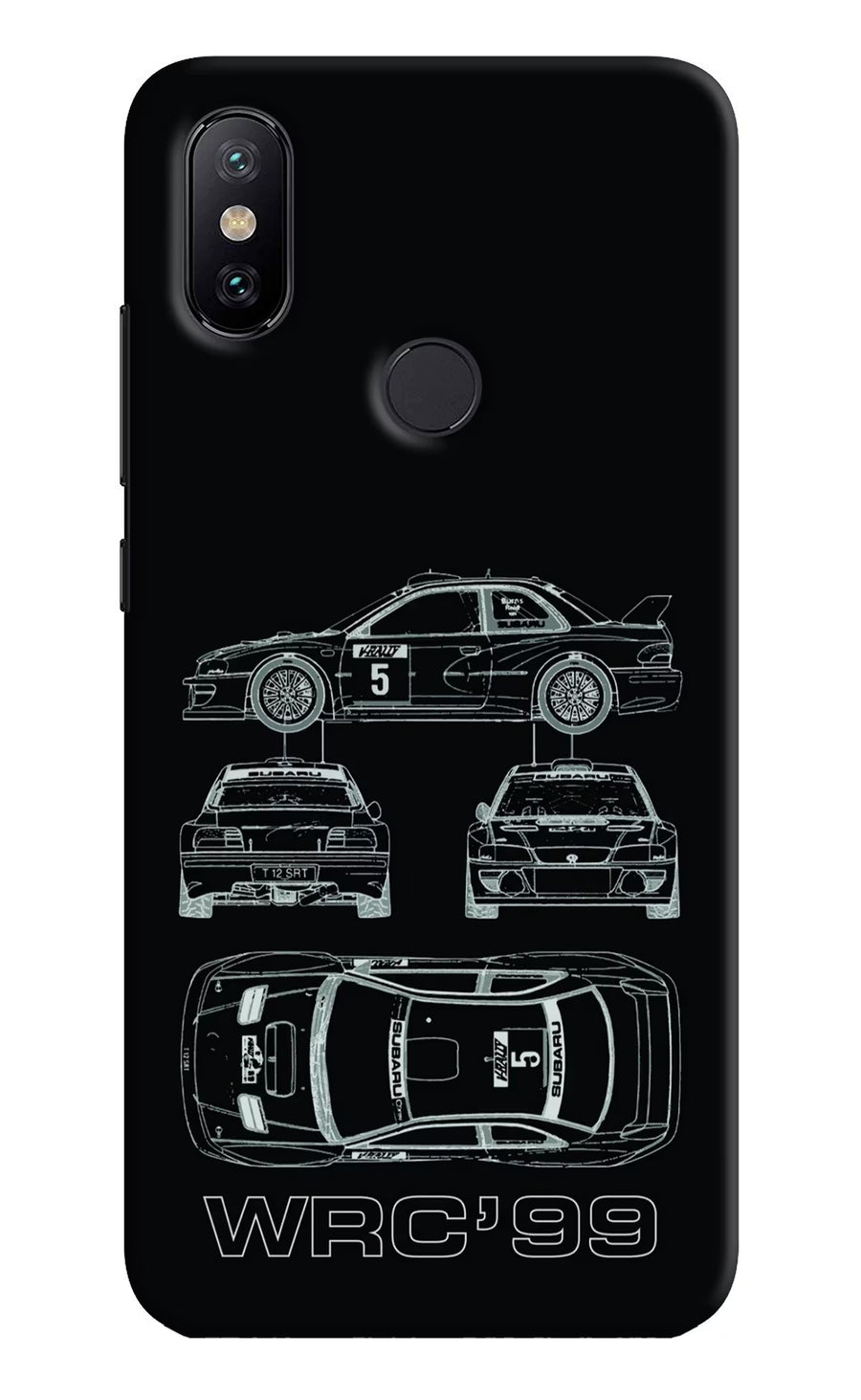 WRC'99 Mi A2 Back Cover, Hard case