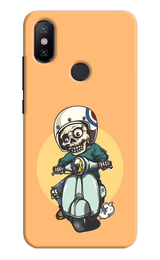 Undead Biker Mi A2 Hard Case Back Cover by Casekaro