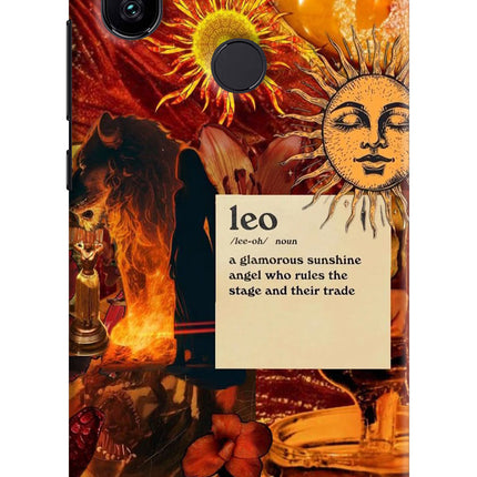 Leo Zodiac Mi A2 Hard Case Back Cover by Casekaro