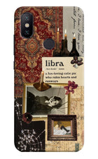 Libra Zodiac Mi A2 Hard Case Back Cover by Casekaro