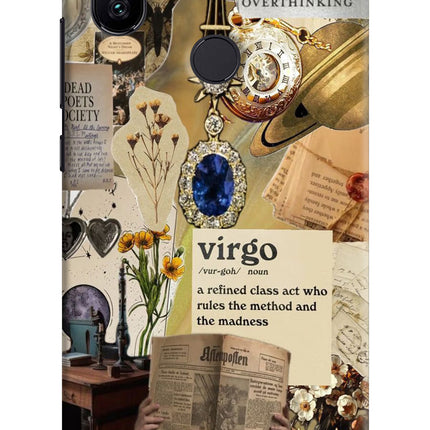 Virgo Zodiac Mi A2 Hard Case Back Cover by Casekaro