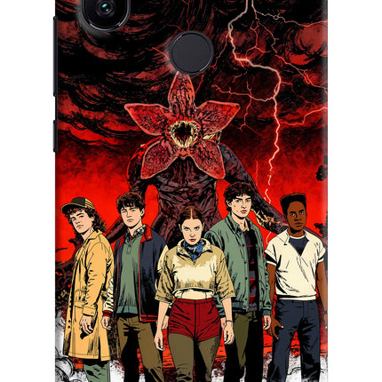 Ordinary Things Characters Mi A2 Hard Case Back Cover by Casekaro
