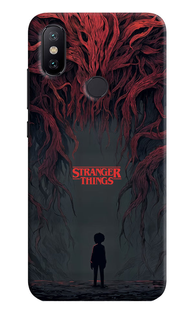 Ordinary Things Dark Side Mi A2 Hard Case Back Cover by Casekaro