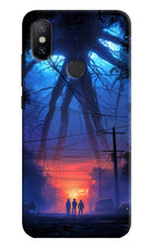 Ordinary Things Shadow Mi A2 Hard Case Back Cover by Casekaro
