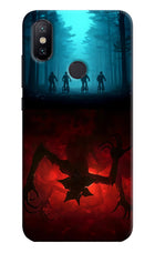 Ordinary Things Downside Up Mi A2 Hard Case Back Cover by Casekaro