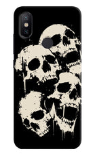 Dead Stack Mi A2 Hard Case Back Cover by Casekaro