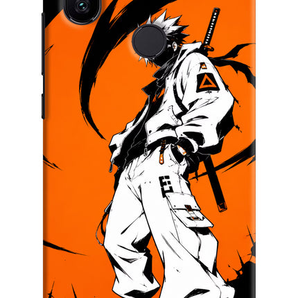 Street Samurai  Mi A2 Hard Case Back Cover by Casekaro