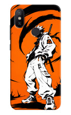 Street Samurai  Mi A2 Hard Case Back Cover by Casekaro