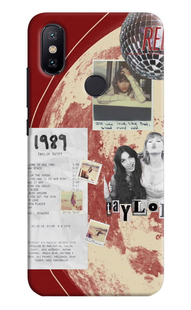 Taylor Swift Mi A2 Hard Case Back Cover by Casekaro