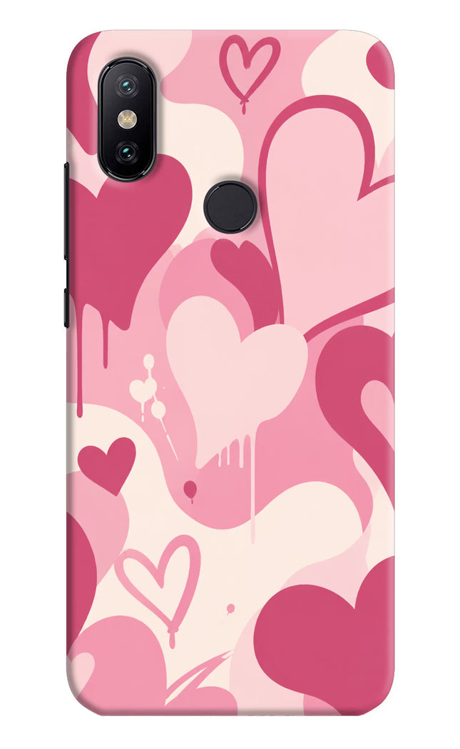 Hearty case Mi A2 Hard Case Back Cover by Casekaro