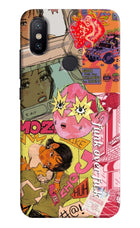 Funkover Mi A2 Hard Case Back Cover by Casekaro