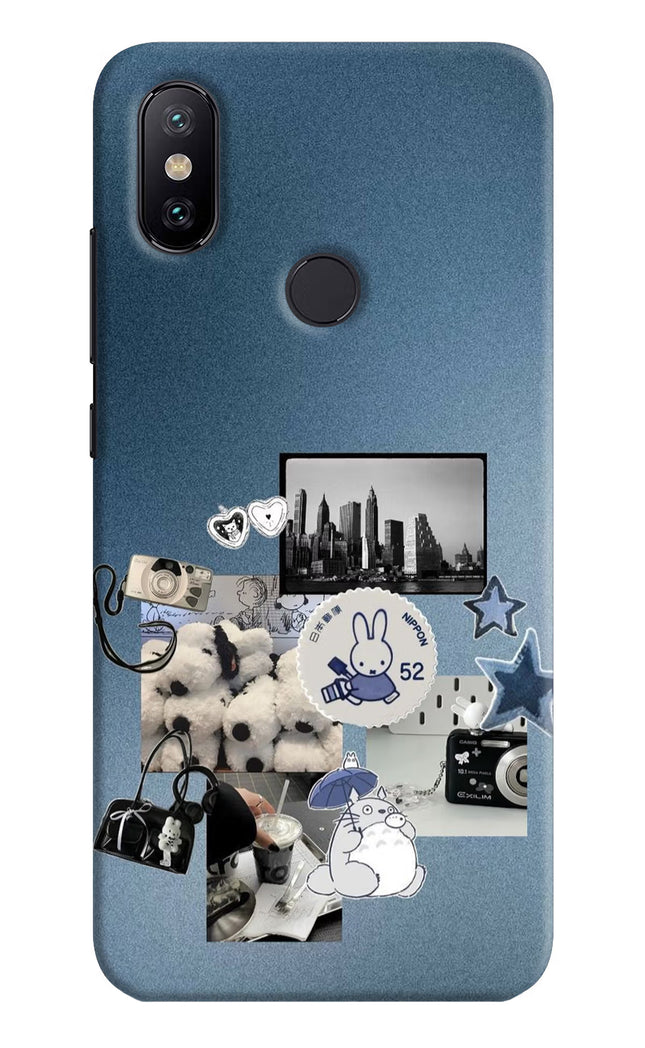 Miffy Mi A2 Hard Case Back Cover by Casekaro