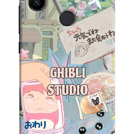 Studio Ghibli Mi A2 Hard Case Back Cover by Casekaro