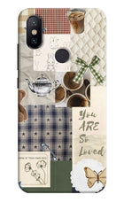 Cookie Mi A2 Hard Case Back Cover by Casekaro
