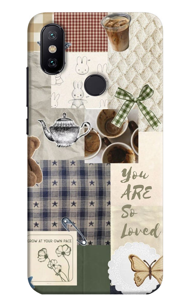 Cookie Mi A2 Hard Case Back Cover by Casekaro