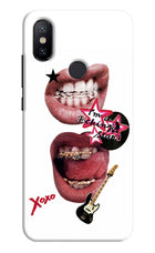 Rockstar Mi A2 Hard Case Back Cover by Casekaro