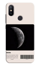 Moon Phase Mi A2 Hard Case Back Cover by Casekaro