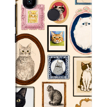 Mirror Cats Mi A2 Hard Case Back Cover by Casekaro