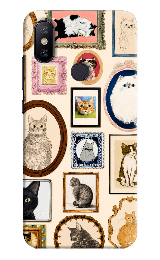 Mirror Cats Mi A2 Hard Case Back Cover by Casekaro