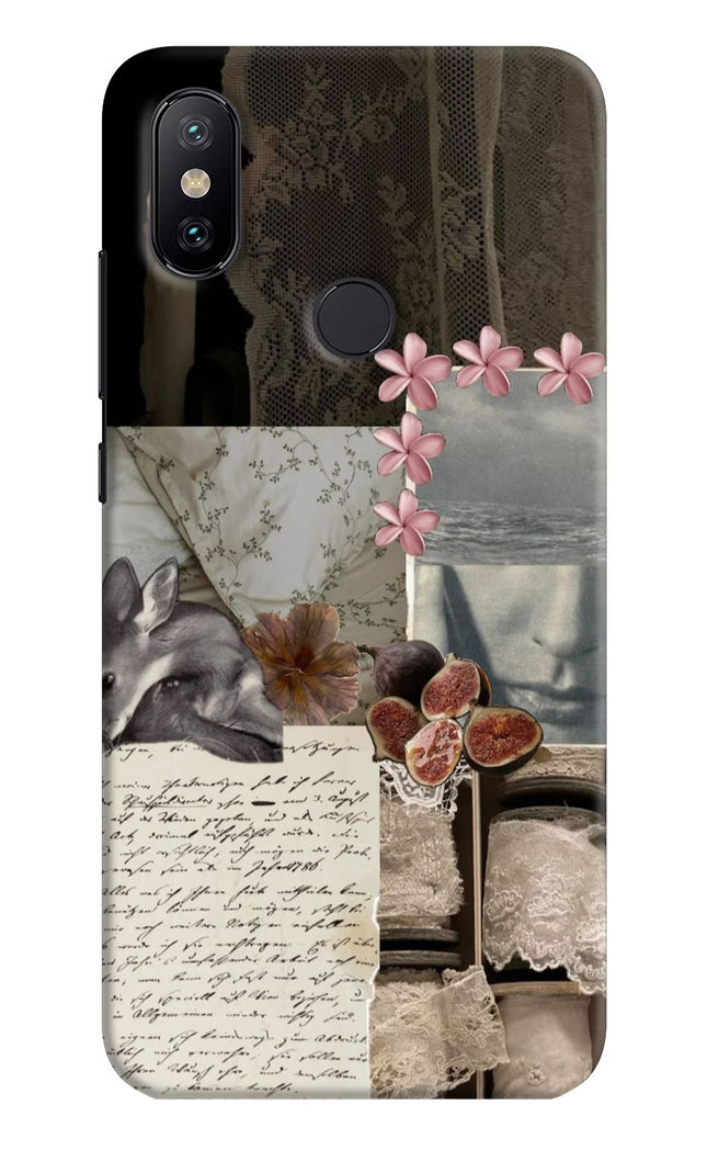 Midnight Sky Mi A2 Hard Case Back Cover by Casekaro
