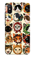 Cool Cat Mi A2 Hard Case Back Cover by Casekaro