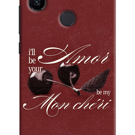 Velvet Cherry Mi A2 Hard Case Back Cover by Casekaro