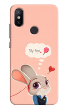 Judy Charm Mi A2 Hard Case Back Cover by Casekaro