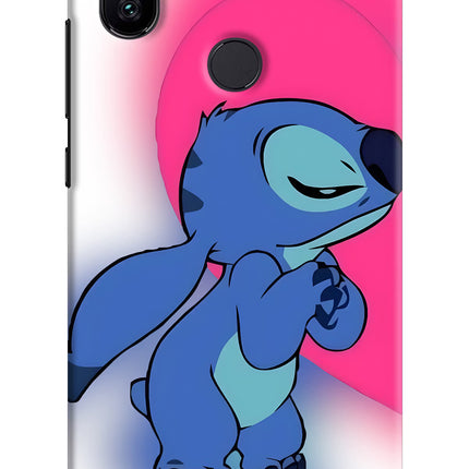 Stitch Hug Mi A2 Hard Case Back Cover by Casekaro