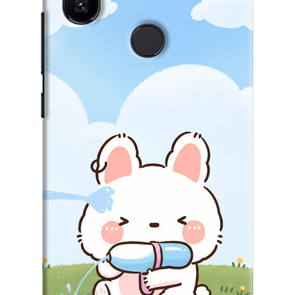 Bunny Treat Mi A2 Hard Case Back Cover by Casekaro
