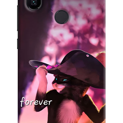 Forever Cat Mi A2 Hard Case Back Cover by Casekaro