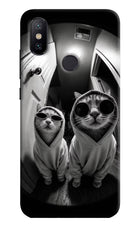 Hood Cats Mi A2 Hard Case Back Cover by Casekaro