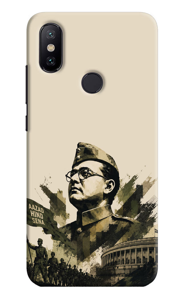 Netaji Rising Mi A2 Back Cover