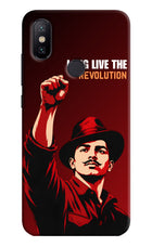 Bhagat Singh Revolution Mi A2 Back Cover