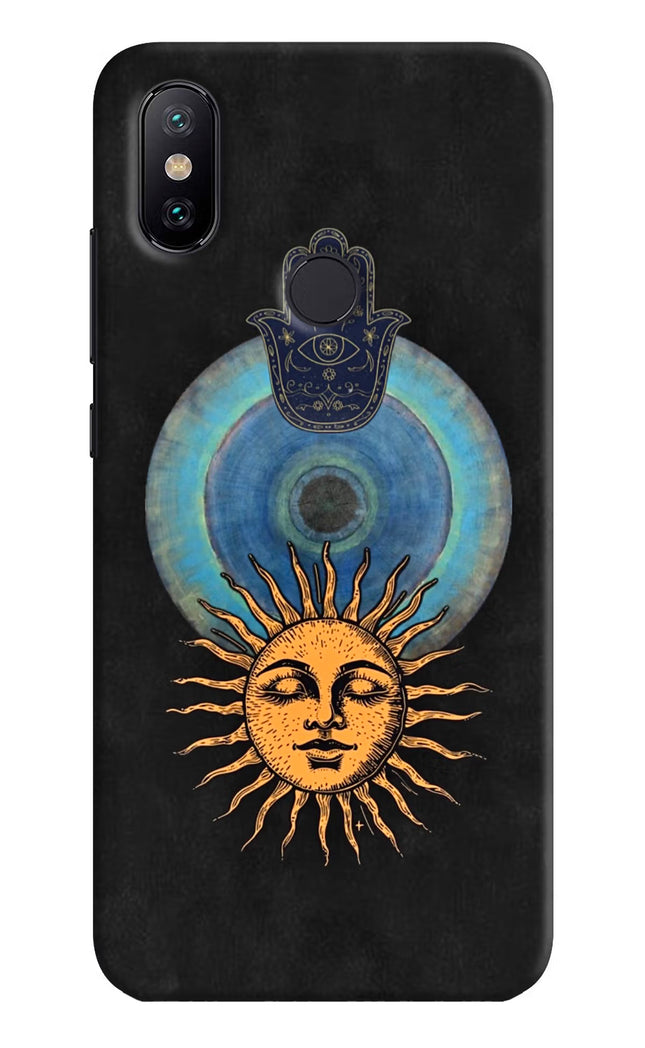 Divine Sun Mi A2 Hard Case Back Cover by Casekaro