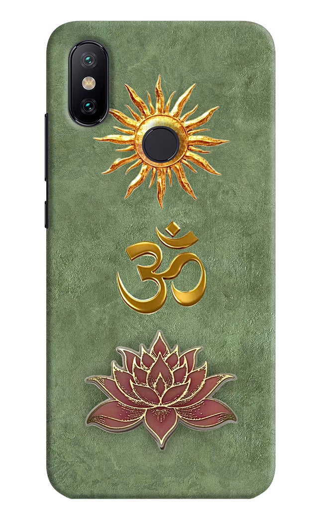 Om & Lotus Mi A2 Back Cover