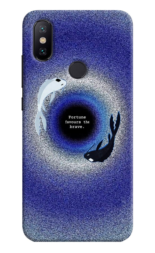 Dark Koi Mi A2 Hard Case Back Cover by Casekaro