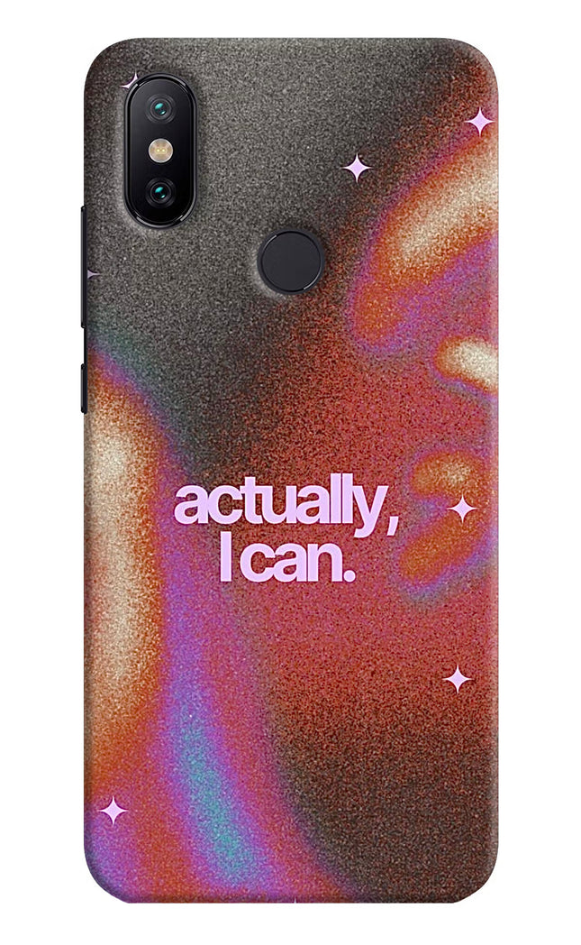 Pink Aura Mi A2 Hard Case Back Cover by Casekaro