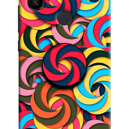 Spiral Pattern Mi A2 Pop Case by Casekaro