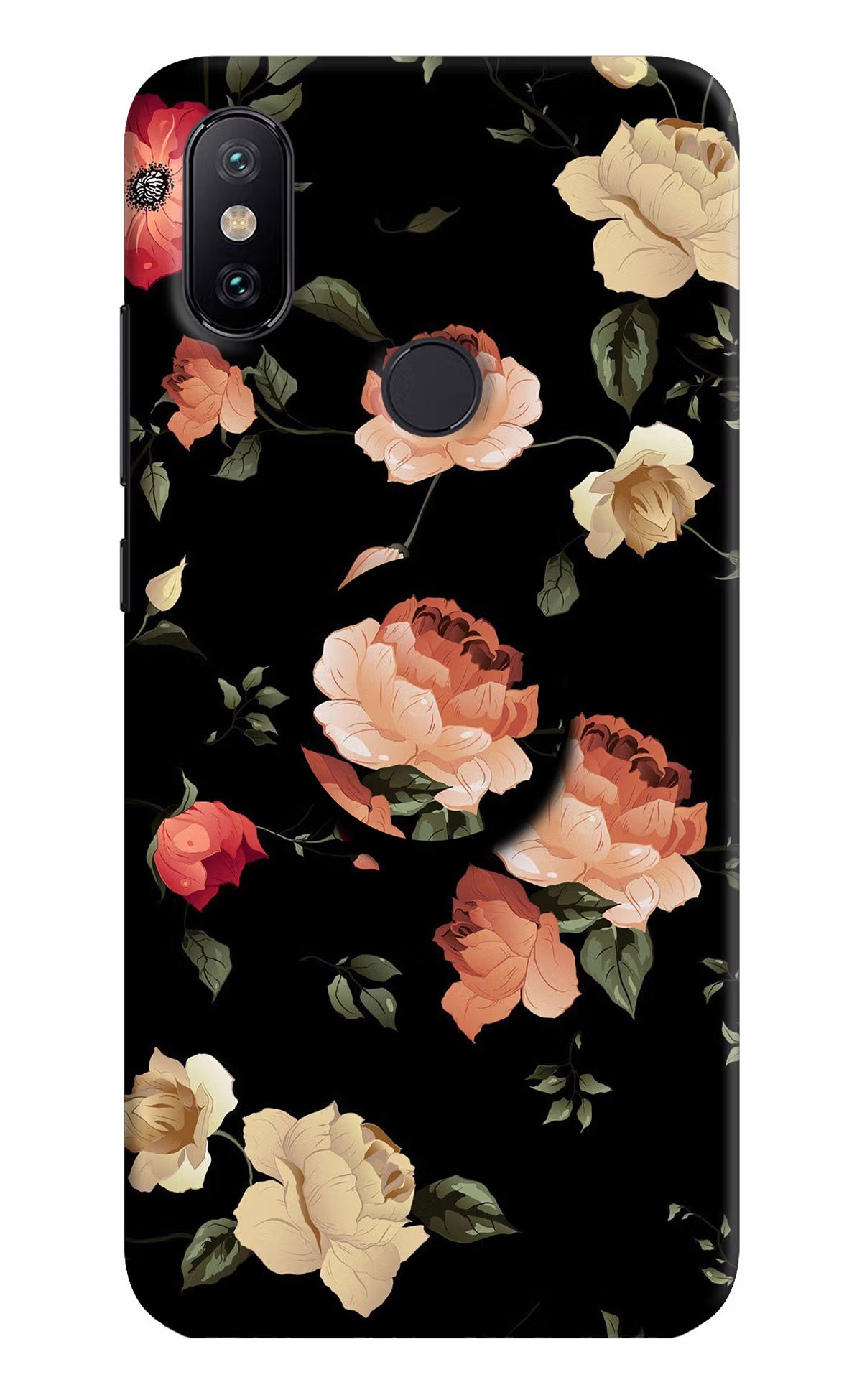 Flowers Mi A2 Pop Case by Casekaro