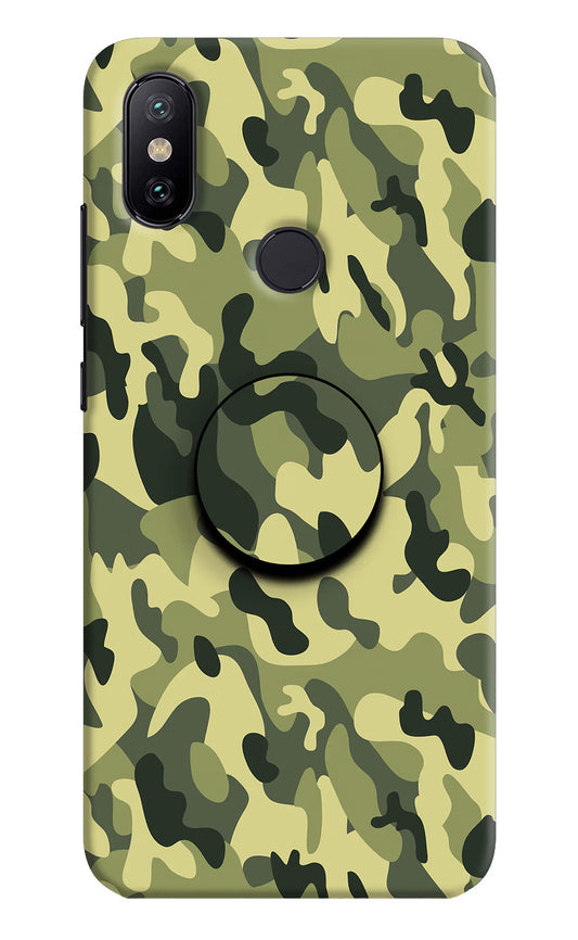 Camouflage Mi A2 Pop Case by Casekaro