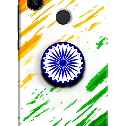 Indian Flag Ashoka Chakra Mi A2 Pop Case by Casekaro