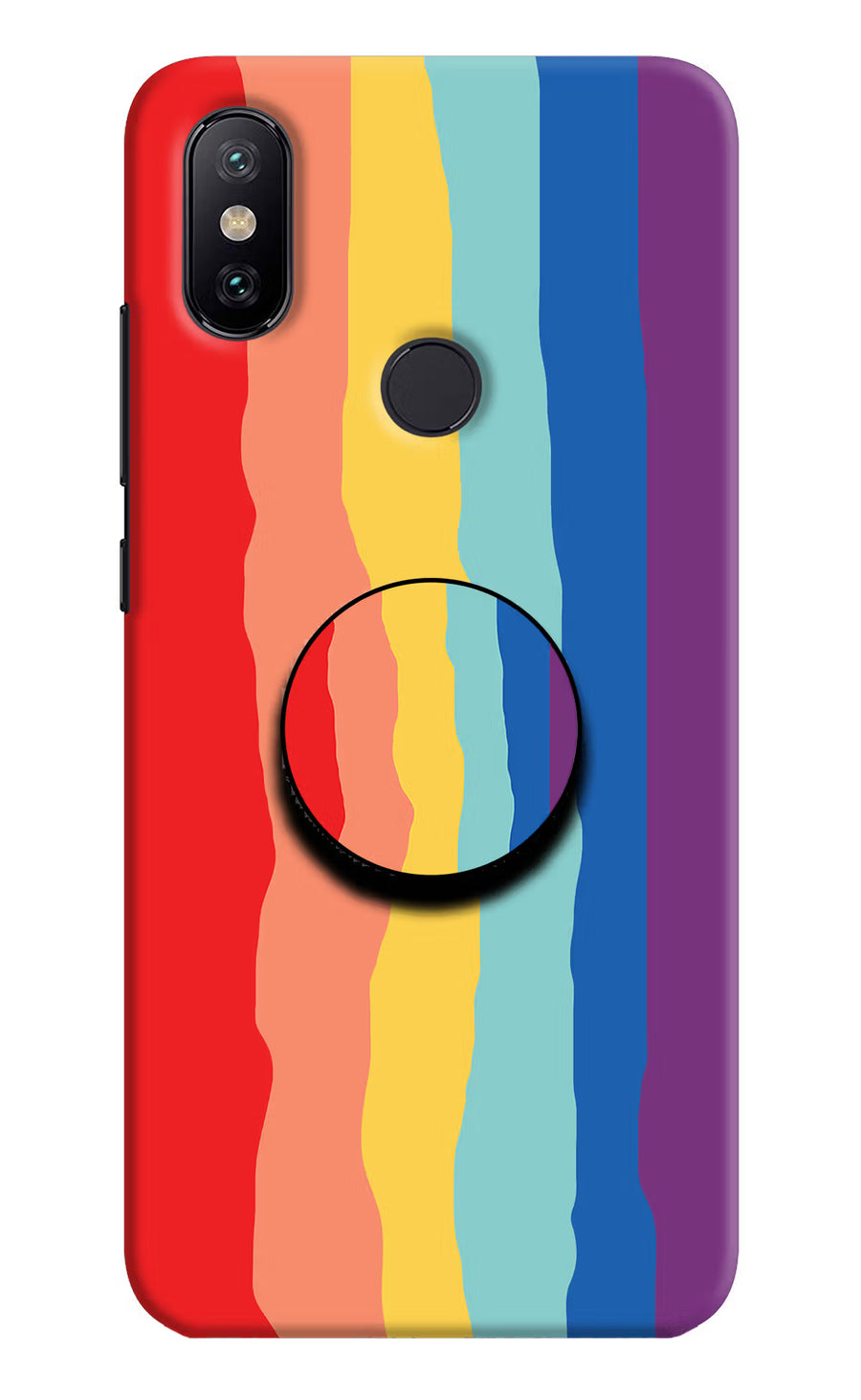 Rainbow Mi A2 Pop Case, Hard case