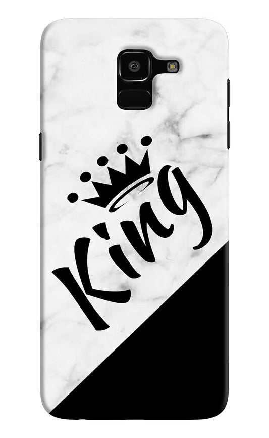 King Samsung J6 Hard Case Back Cover by Casekaro