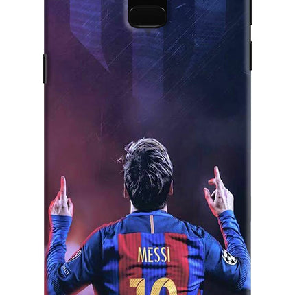 Messi Samsung J6 Hard Case Back Cover by Casekaro