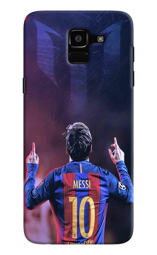 Messi Samsung J6 Hard Case Back Cover by Casekaro