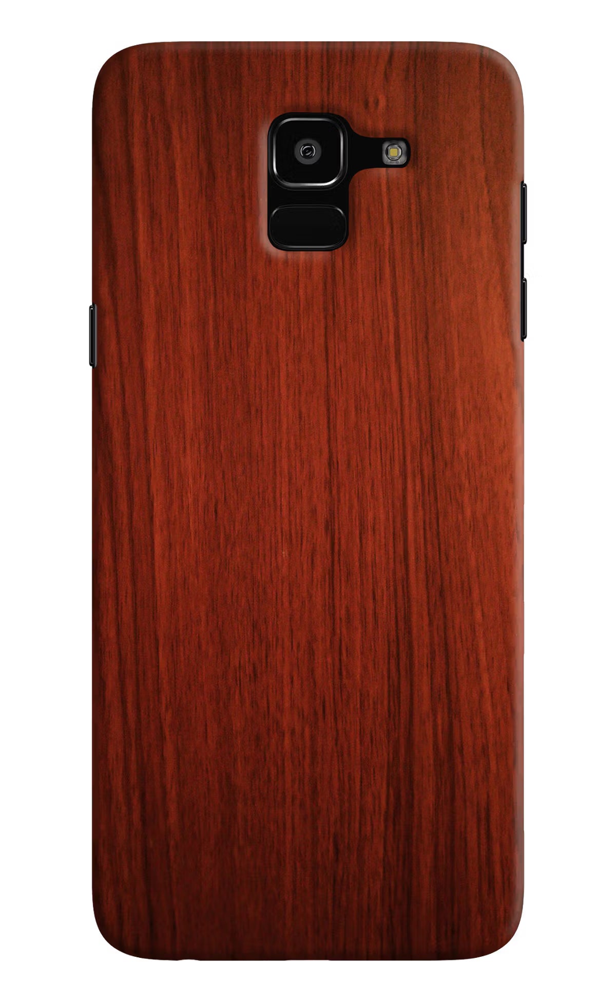 Wooden Plain Pattern Samsung J6 Hard Case Back Cover by Casekaro