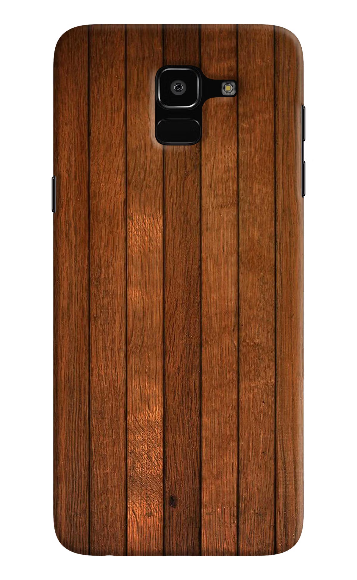 Wooden Artwork Bands Samsung J6 Hard Case Back Cover by Casekaro