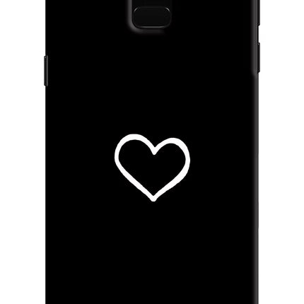 Heart Samsung J6 Hard Case Back Cover by Casekaro