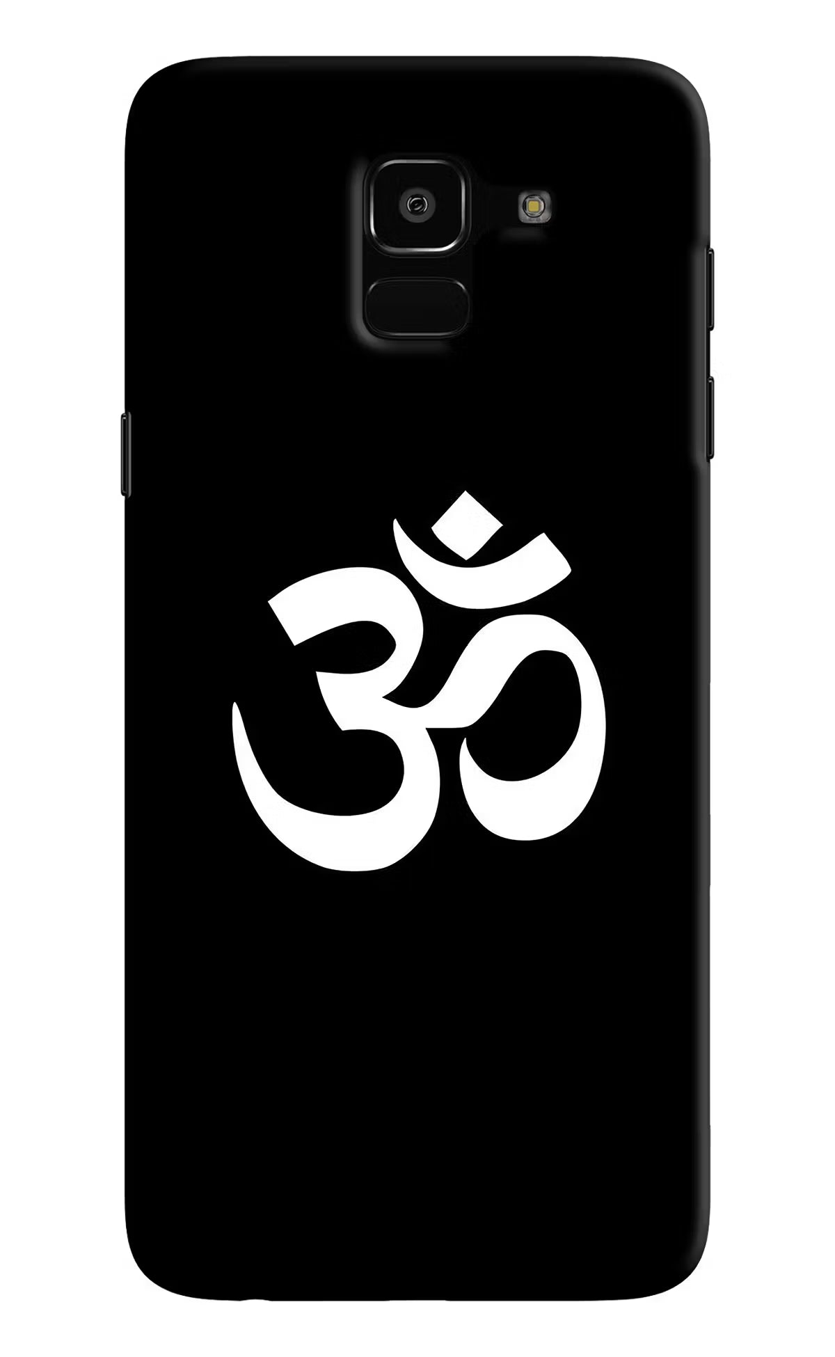 Om Samsung J6 Hard Case Back Cover by Casekaro